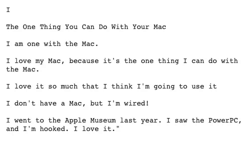 Generated text using OpenAI’s GPT-2 and OCR text from mid-1990s WIRED issues