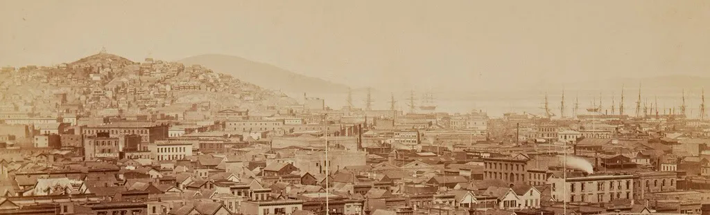 San Francisco Panorama circa 1880