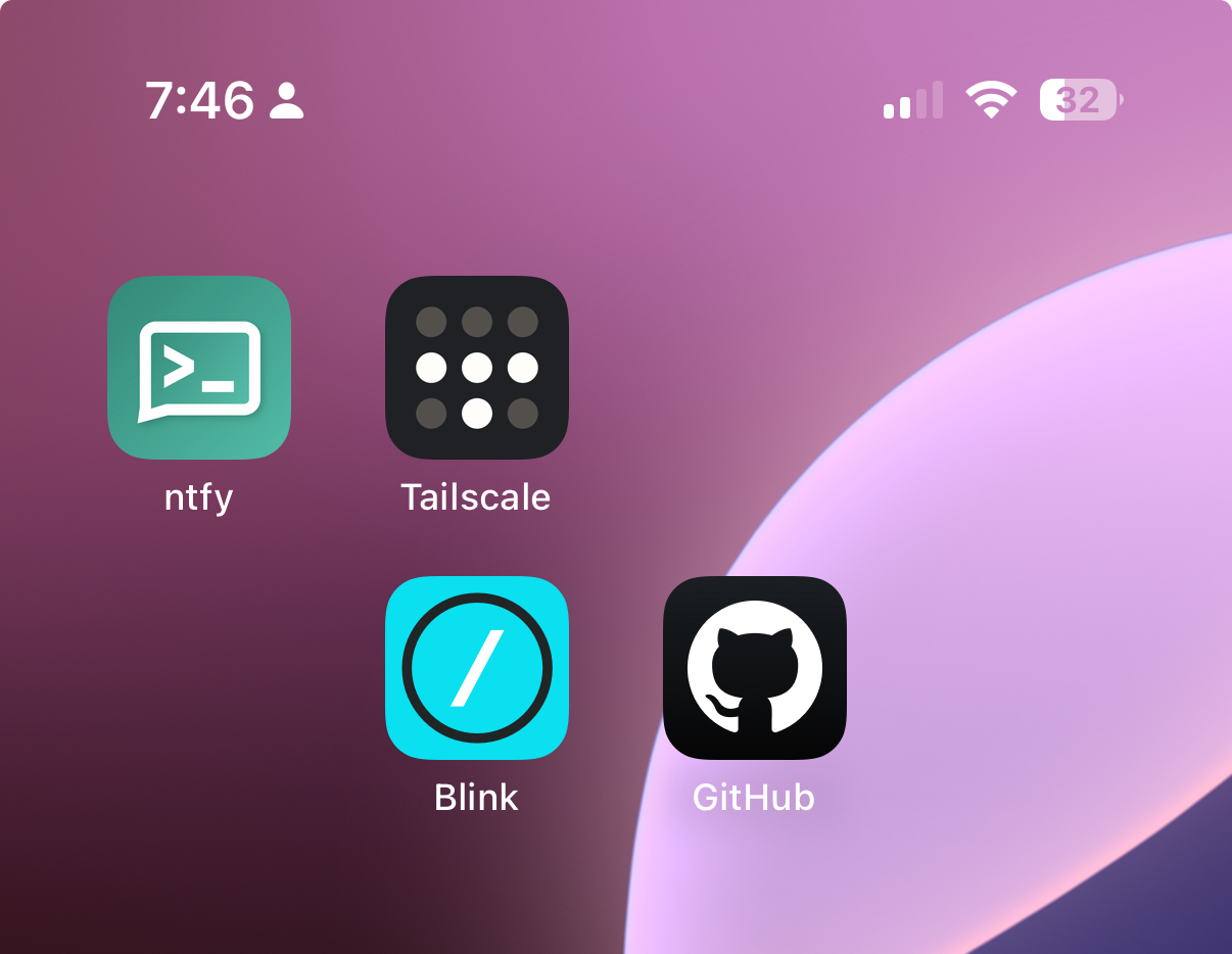 Mobile setup diagram