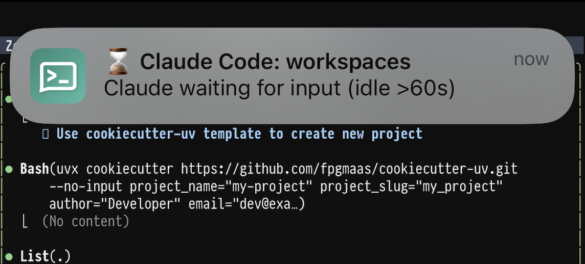 Push notification example